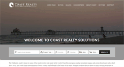 Desktop Screenshot of coastrealtysolutions.com